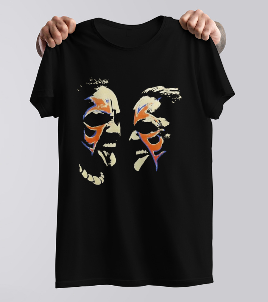 WWE The Usos We Say Uce Face To Face Red Blue Face Paint T-Shirt