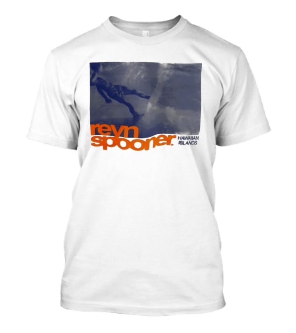Reyn Spooner Hawaiian Islands Surfing Waves T-Shirt