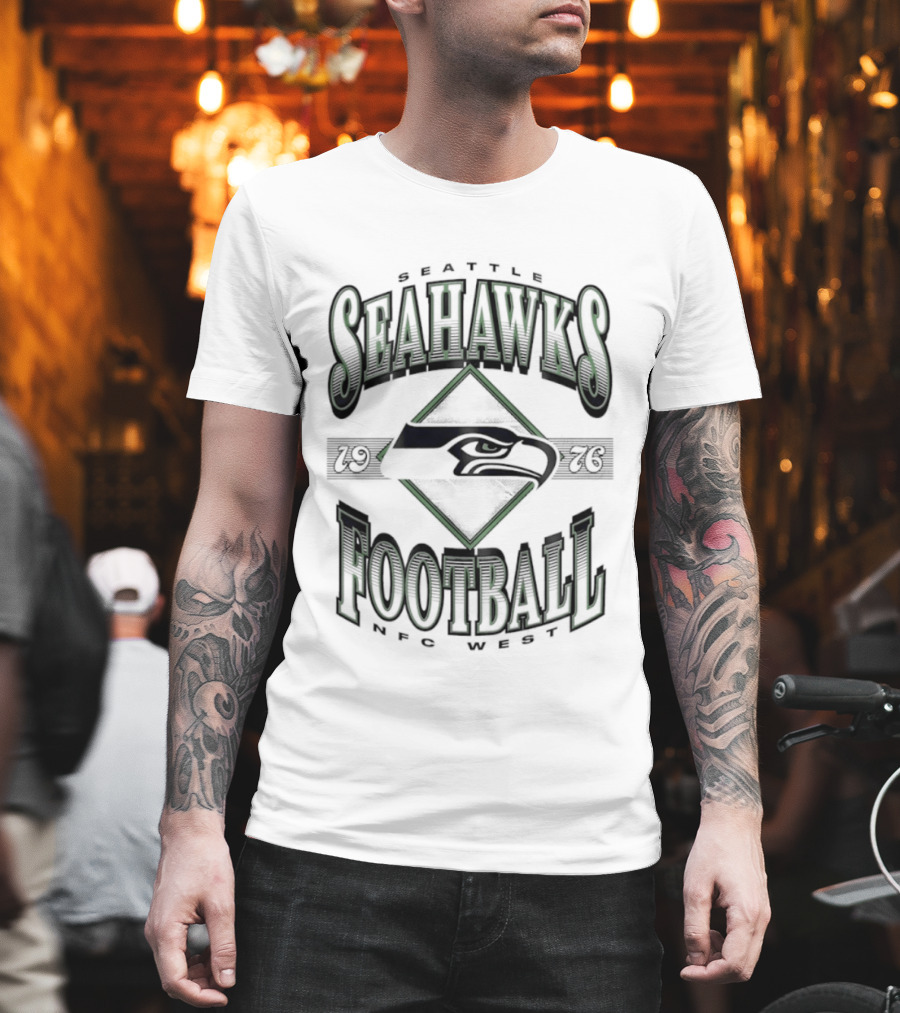 Seahawks 1976 Football NFC West T-Shirt
