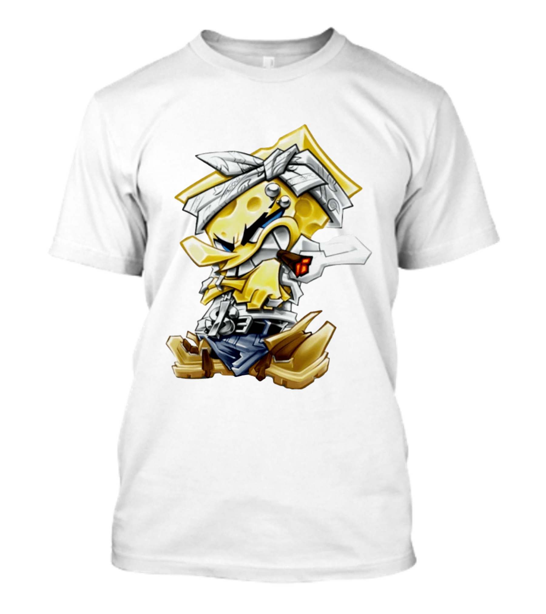 Sponge Squarepants Gangster Bandana Style Graffiti T-Shirt