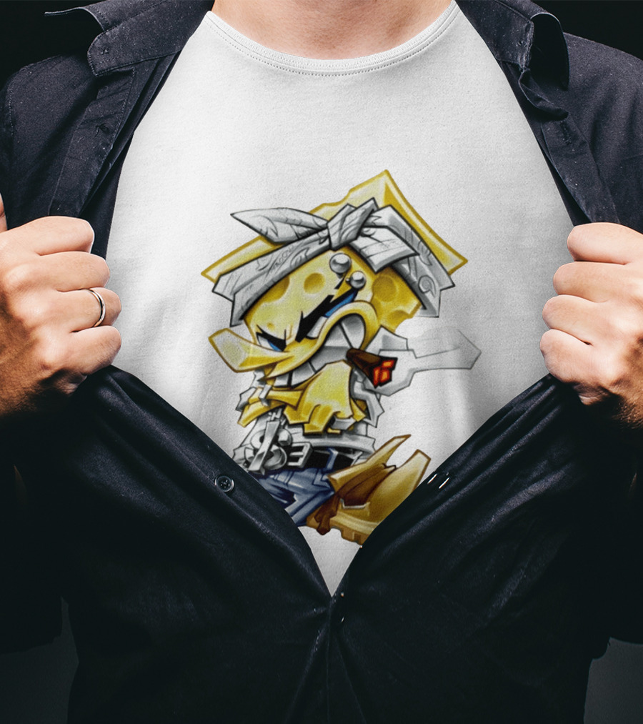 Sponge Squarepants Gangster Bandana Style Graffiti T-Shirt
