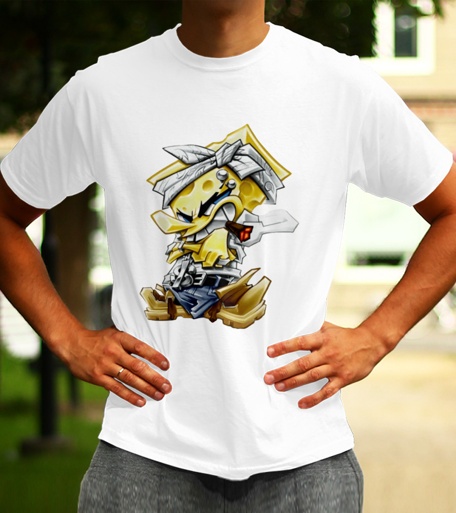 Sponge Squarepants Gangster Bandana Style Graffiti T-Shirt