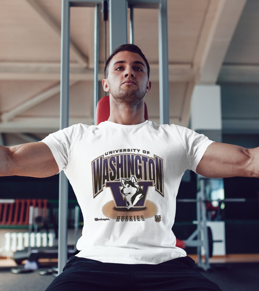 University Of Washington Huskies Sandstone Team Flex Foundation T-Shirt