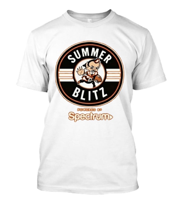 Summer Blitz Browns Powered By Spectrum T-Shirt