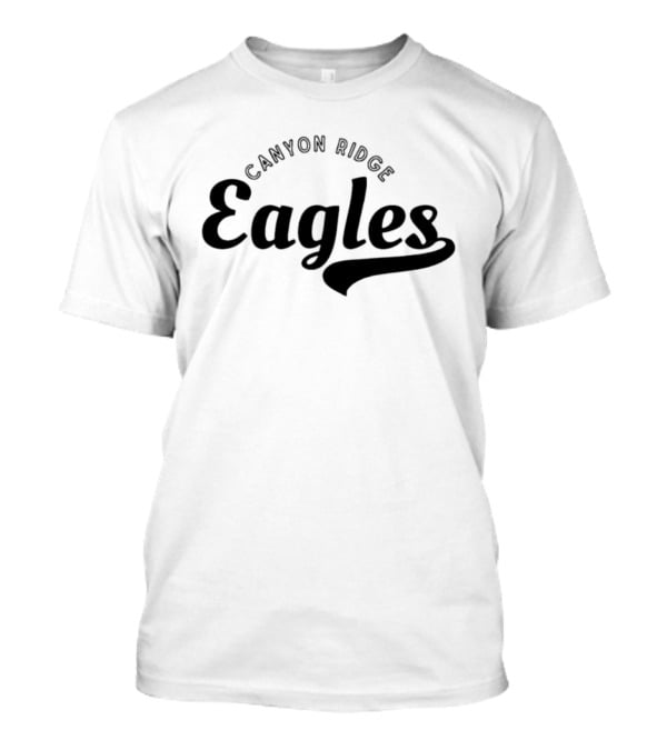 Canyon Ridge Eagles 2026 Trio Crown Arc T-Shirt