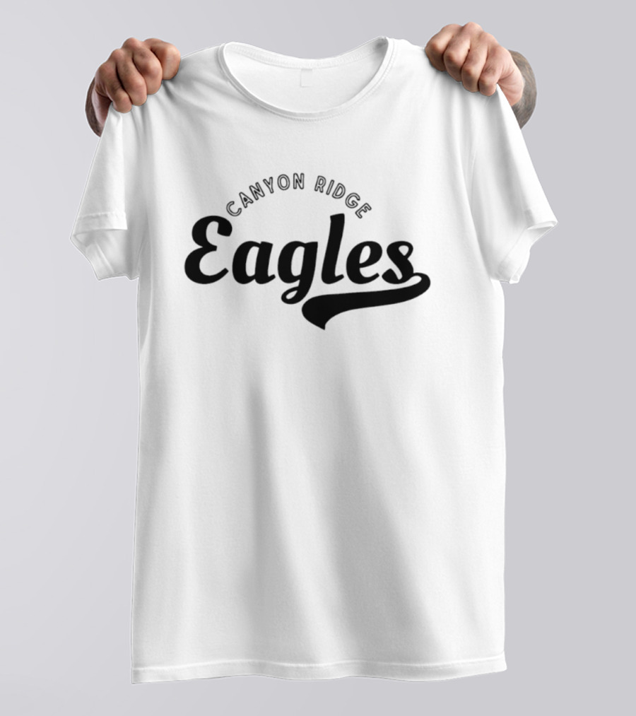 Canyon Ridge Eagles 2026 Trio Crown Arc T-Shirt