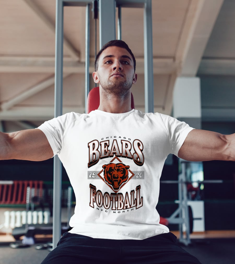 Chicago Bears 1920 Football NFC North Bear T-Shirt