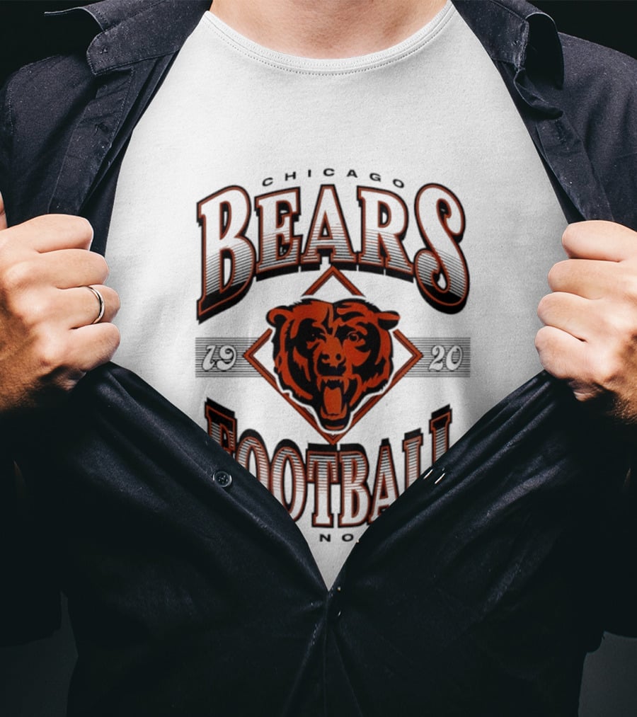 Chicago Bears 1920 Football NFC North Bear T-Shirt
