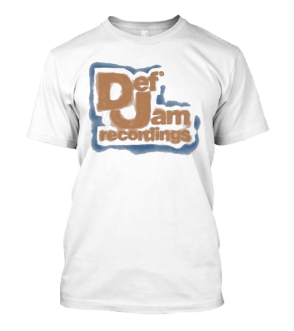 Def Jam Recordings Home Team Classic Music Branding T-Shirt