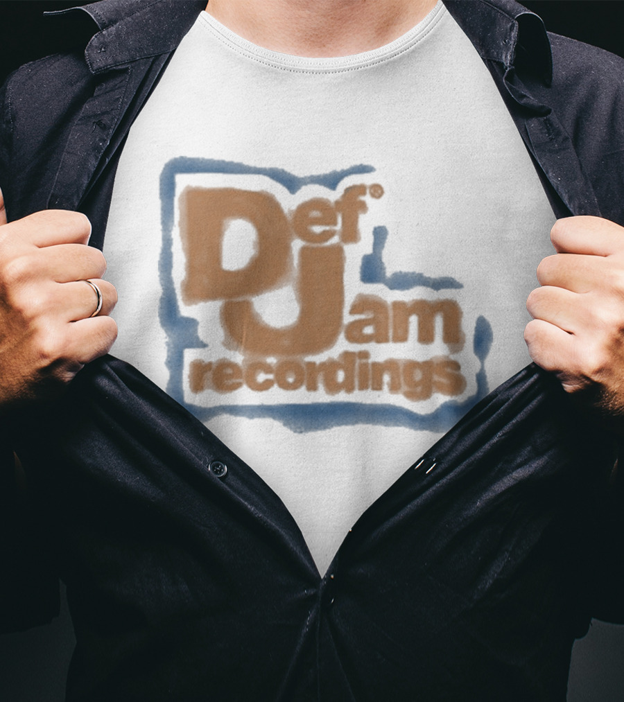 Def Jam Recordings Home Team Classic Music Branding T-Shirt