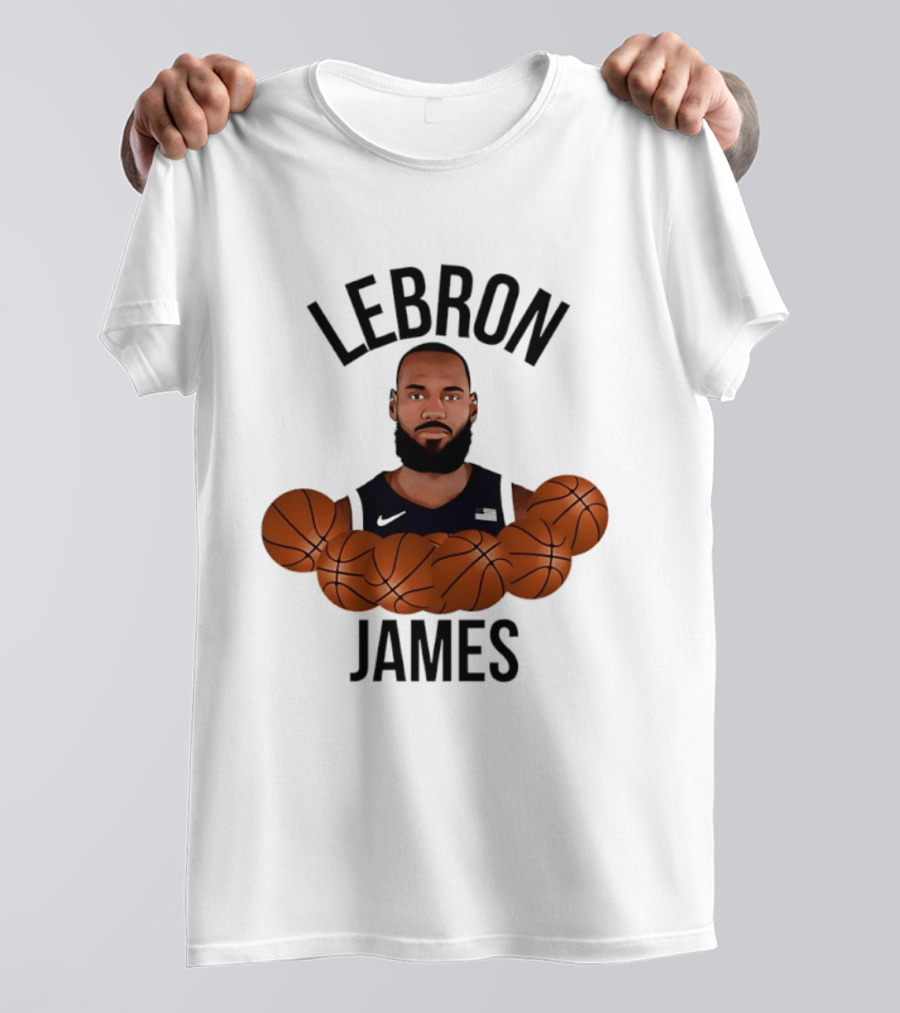 Lebron James Basketball Meme NBA Philadelphia 76ers T-Shirt