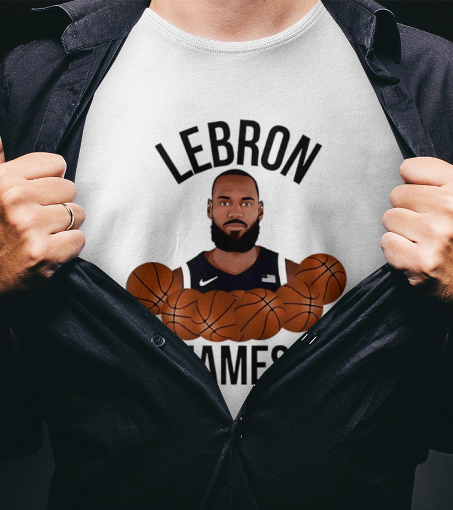 Lebron James Basketball Meme NBA Philadelphia 76ers T-Shirt