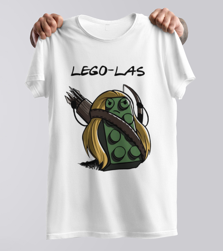Lego Las Legolas Block Archer Lord Of The Rings T-Shirt