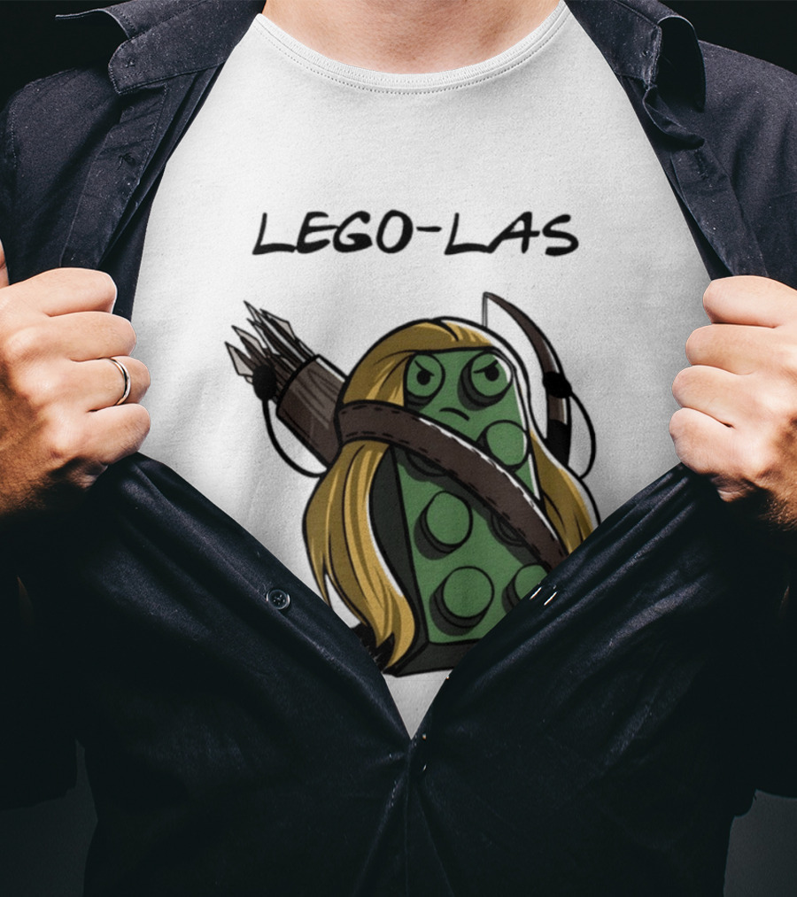 Lego Las Legolas Block Archer Lord Of The Rings T-Shirt