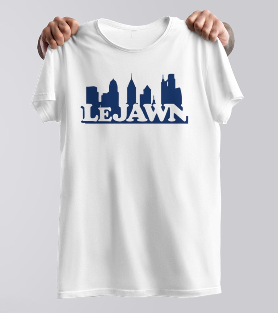 LeJawn Philadelphia City Skyline LeBron James T-Shirt