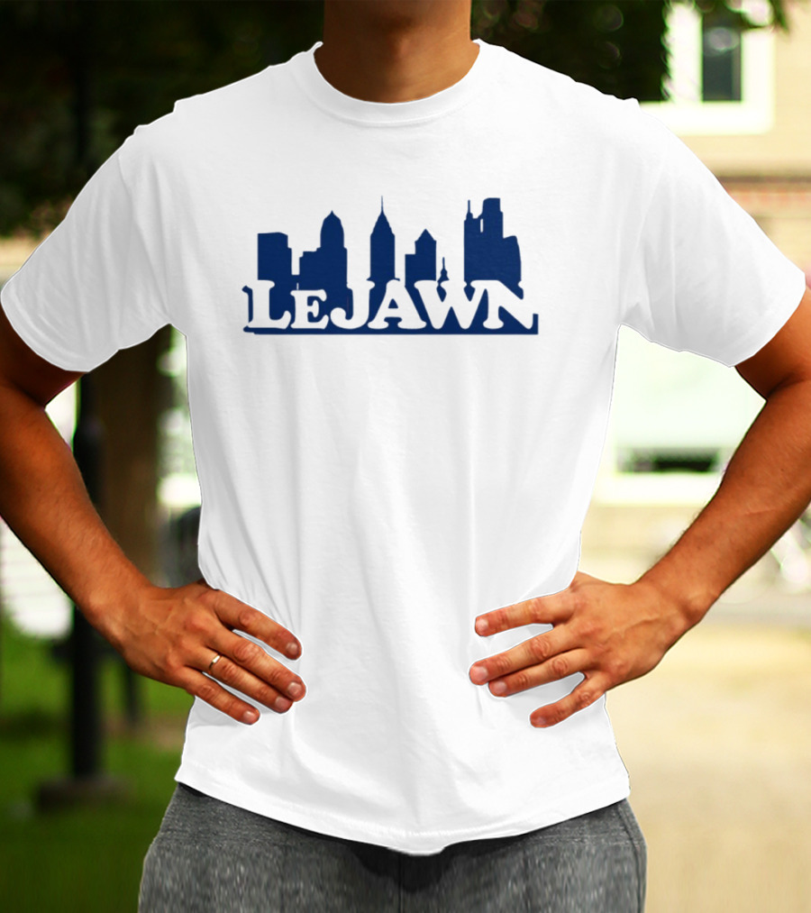 LeJawn Philadelphia City Skyline LeBron James T-Shirt