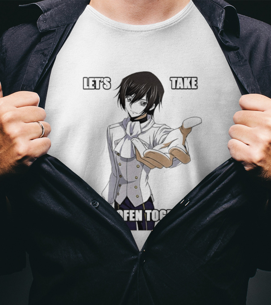 Let's Take Ibuprofen Together Anime T-Shirt