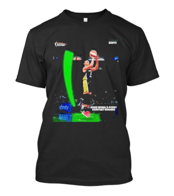Azzi Fudd State Farm WNBA 3 Point Contest Winner 2026 Xfinity T-Shirt