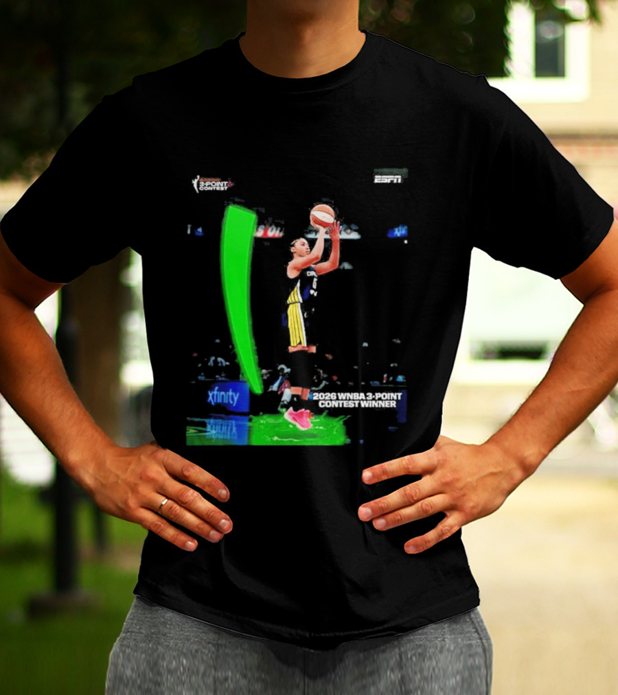 Azzi Fudd State Farm WNBA 3 Point Contest Winner 2026 Xfinity T-Shirt