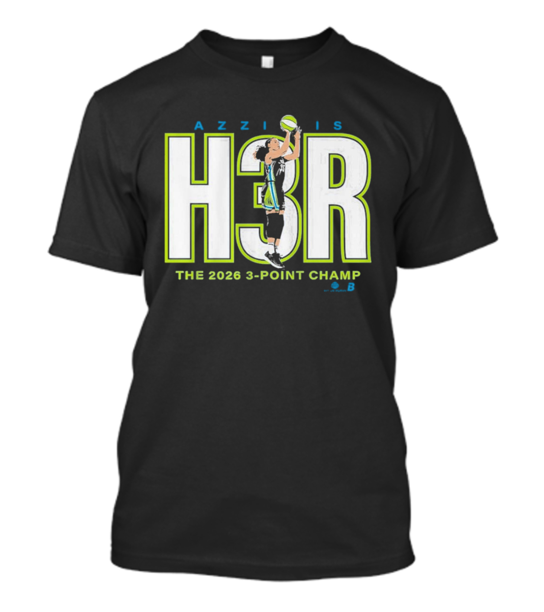 Azzi Is Her H3R The 2026 3 Point Champ T-Shirt