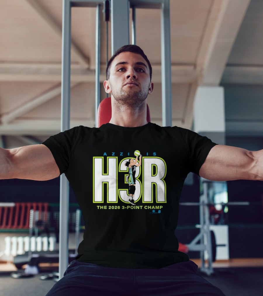 Azzi Is Her H3R The 2026 3 Point Champ T-Shirt
