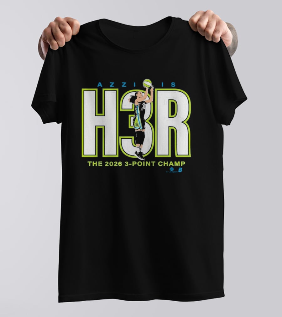 Azzi Is Her H3R The 2026 3 Point Champ T-Shirt