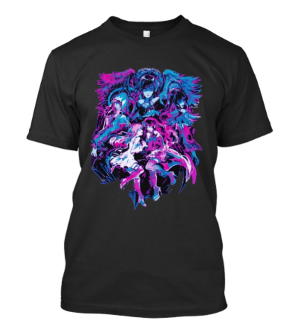 Final Fantasy XIV Rewritten Futures Characters Artwork Fantasy T-Shirt