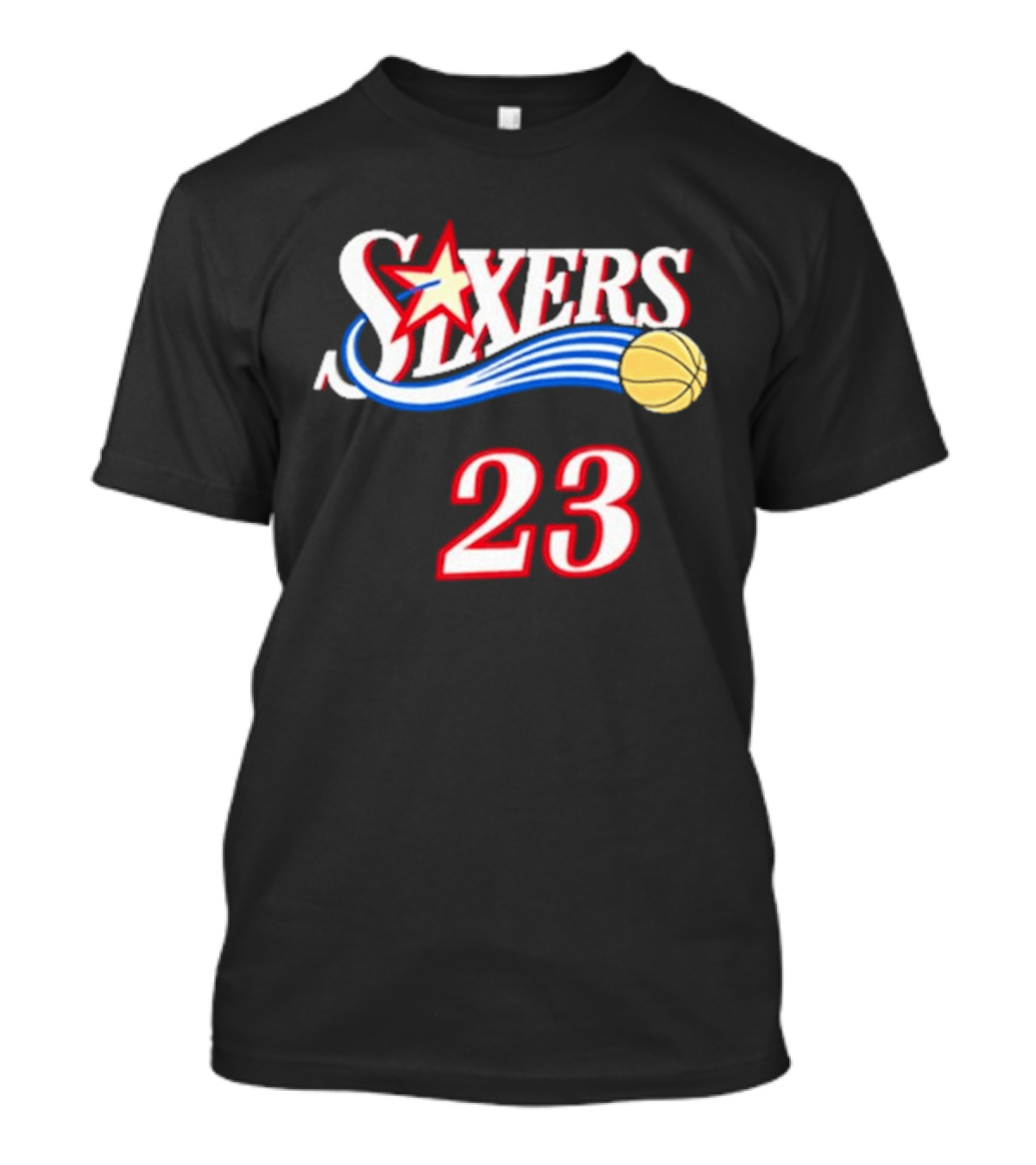 Sixers Basketball Star 23 T-Shirt