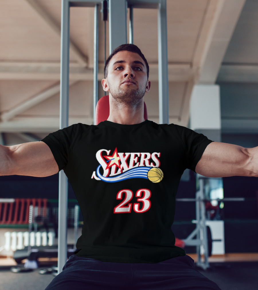 Sixers Basketball Star 23 T-Shirt