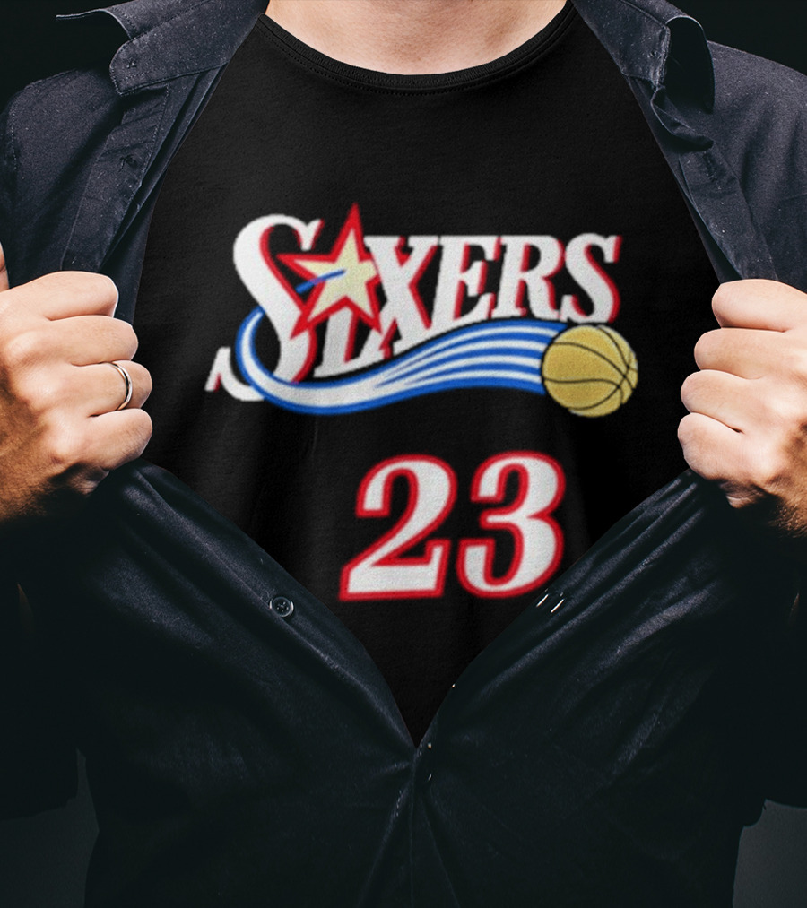 Sixers Basketball Star 23 T-Shirt