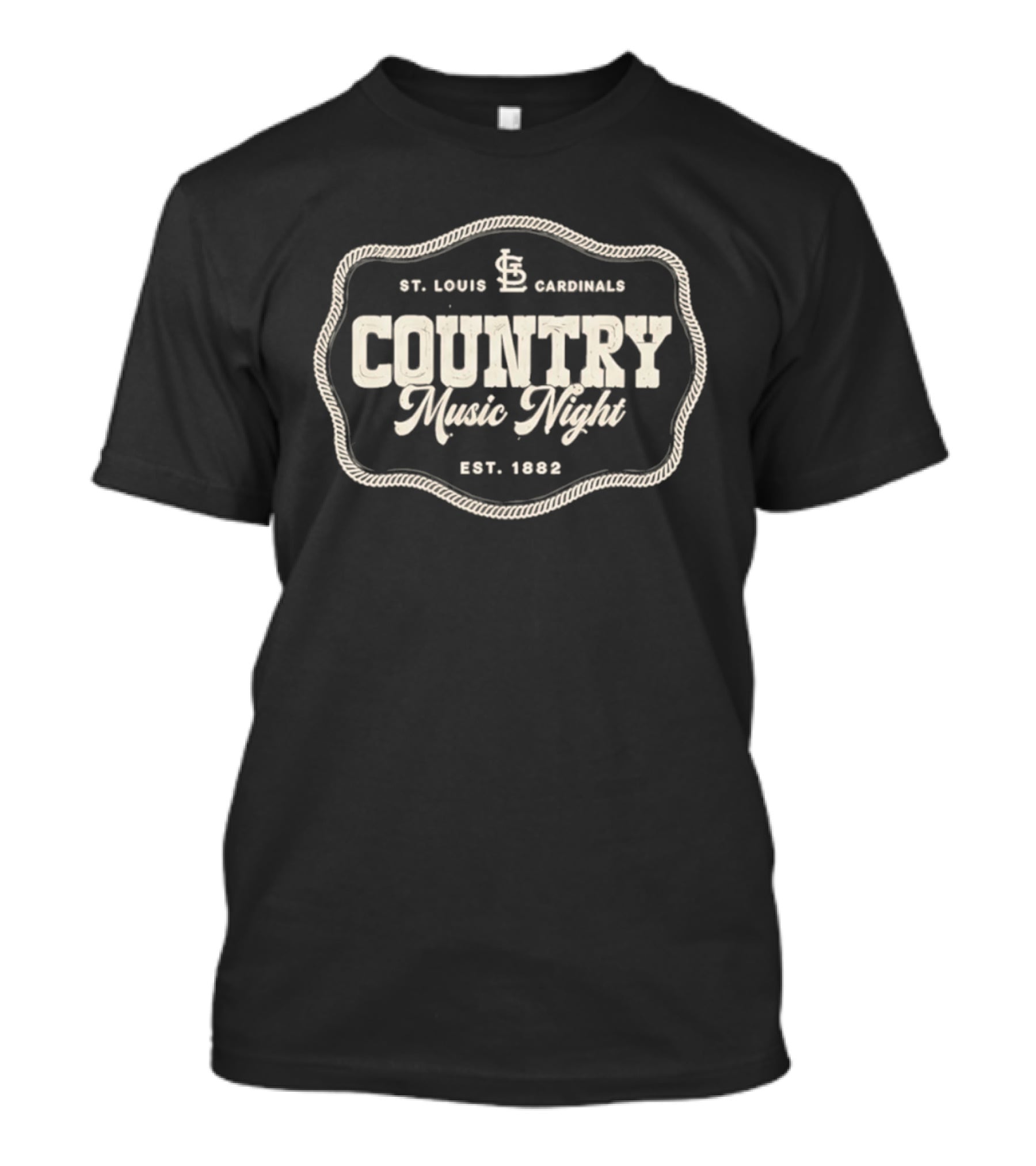 St. Louis Cardinals Country Music Night Est. 1892 T-Shirt