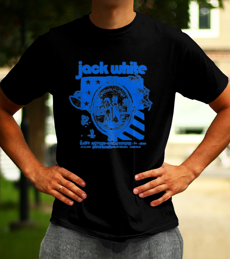 Jack White Easy Action Prostitute Blues Clarkson 2026 T-Shirt