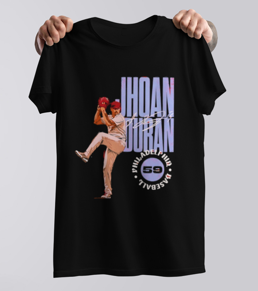 Jhoan Duran 59 Philadelphia Phillies MLB T-Shirt