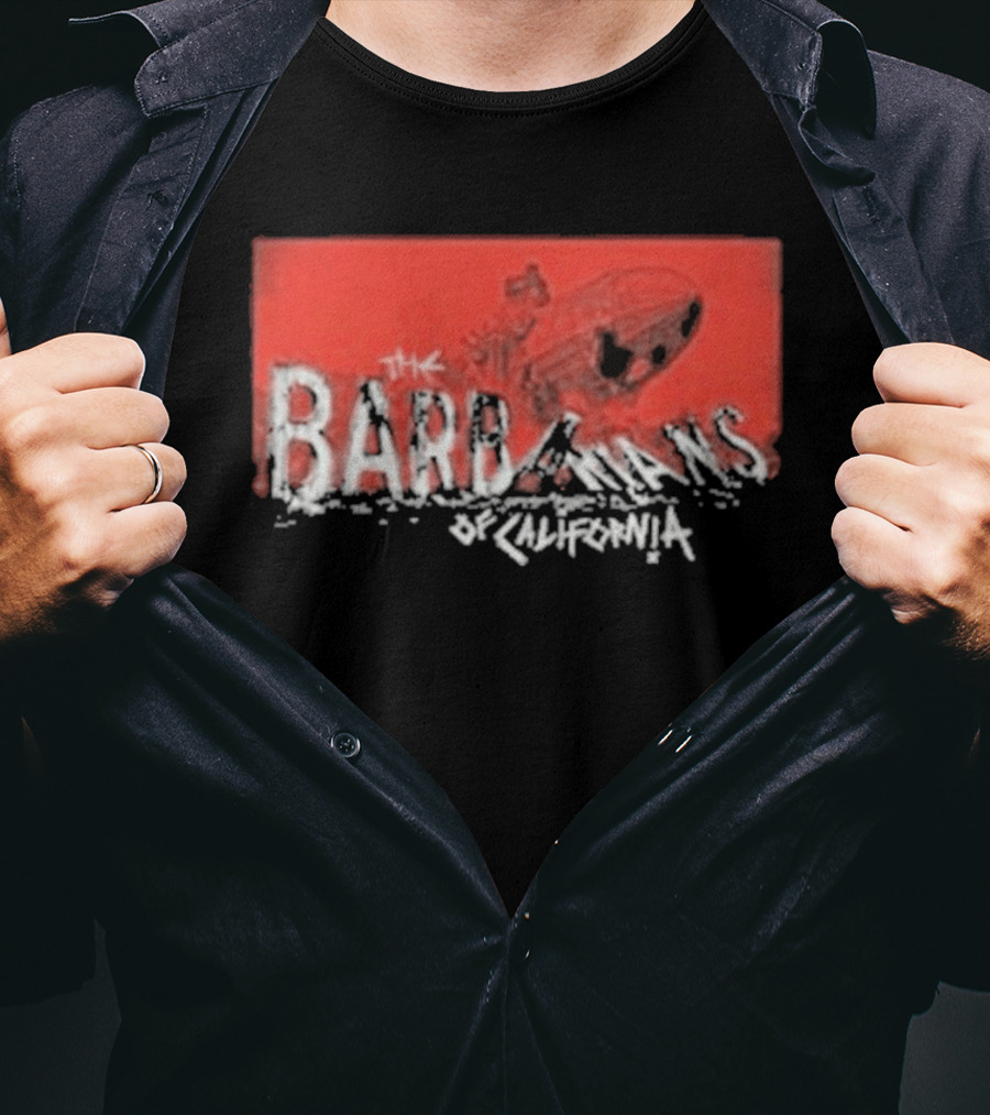 The Barbarians California Airship Crash T-Shirt
