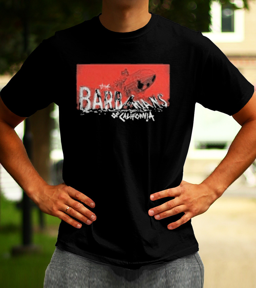 The Barbarians California Airship Crash T-Shirt