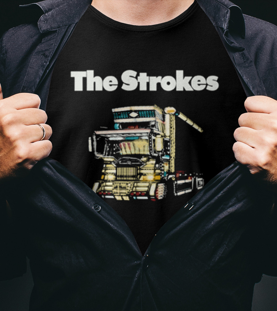 The Strokes Reality Awaits Dekotora Truck T-Shirt