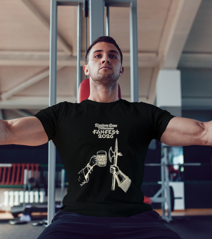 Kingdom Come Deliverance Fanfest 2026 RPG And Axe Celebration T-Shirt