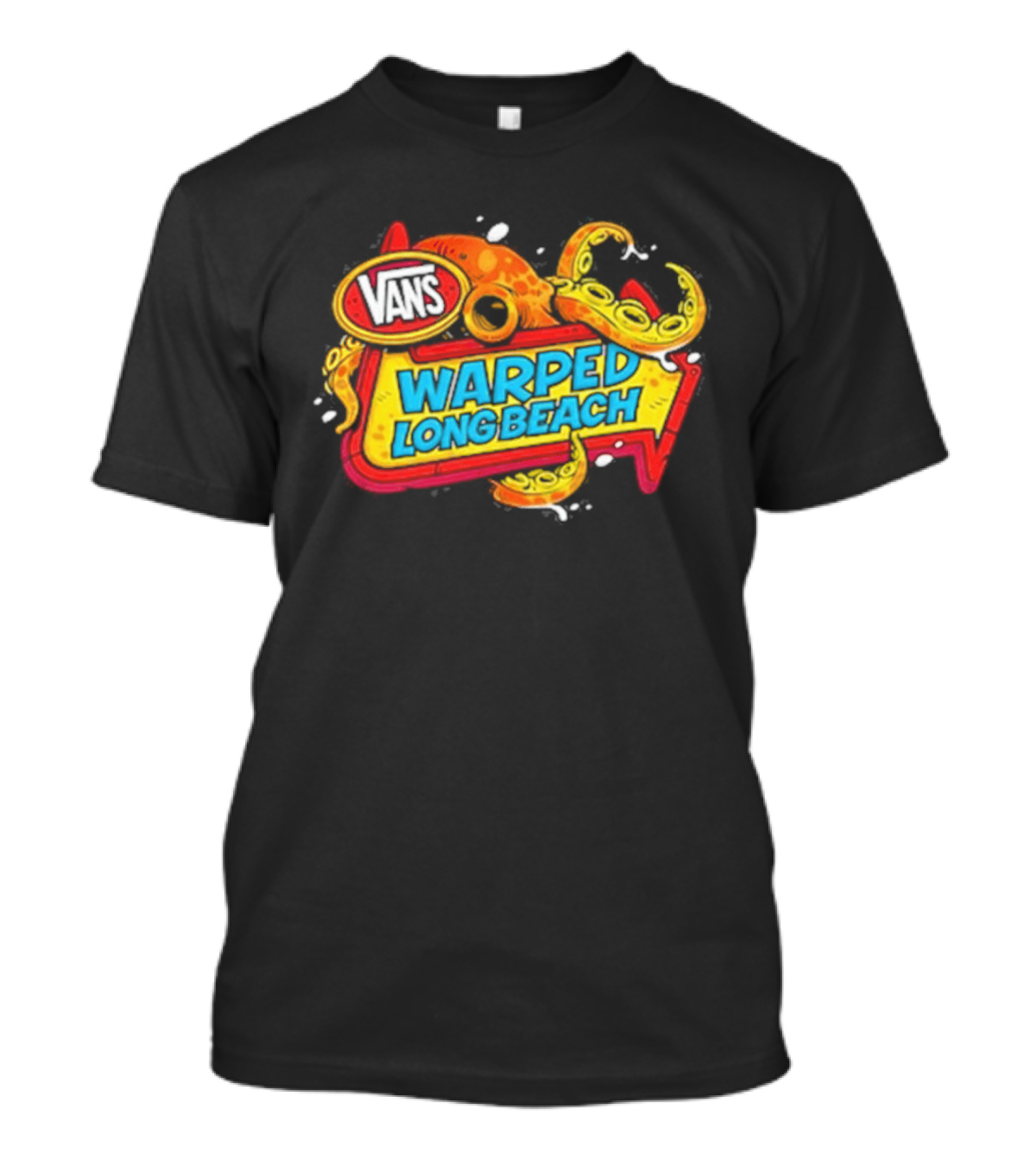 Vans Warped 2026 Long Beach Octopus T-Shirt
