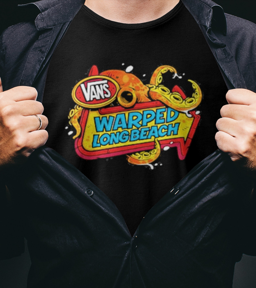 Vans Warped 2026 Long Beach Octopus T-Shirt
