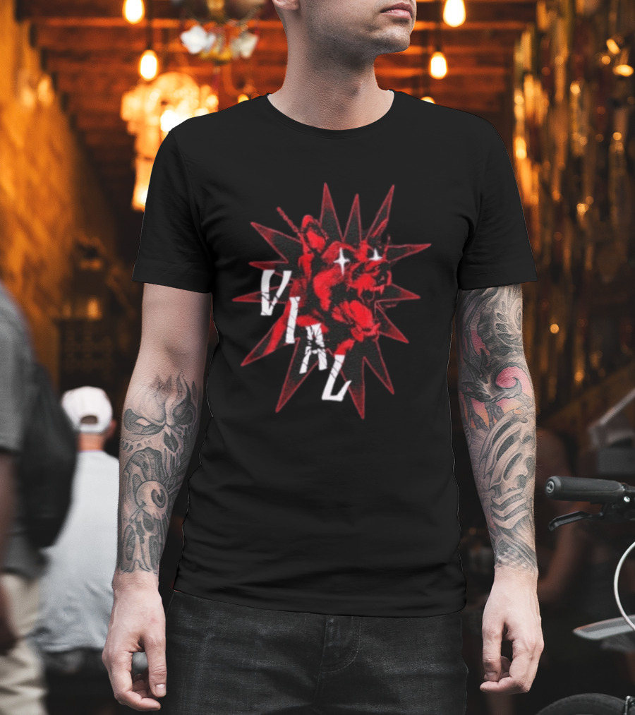 Vial Doberman Dog Edgy Streetwear Fashion T-Shirt