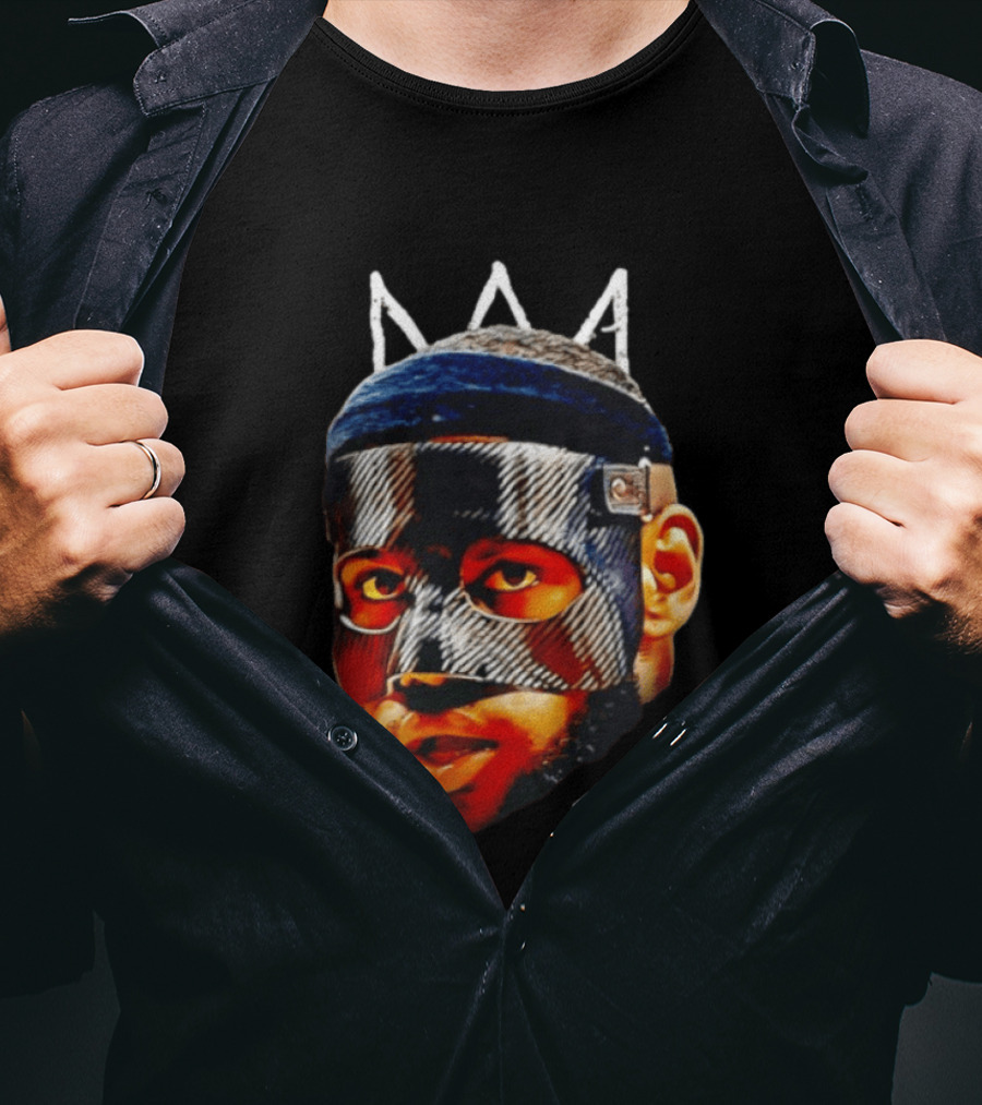 LeBron James Mask The GOAT Crown T-Shirt
