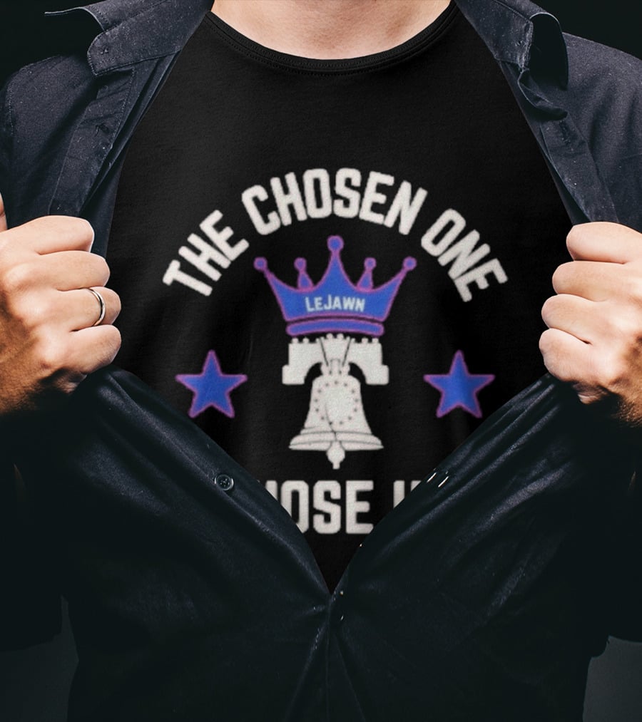 The Chosen One LeJawn Crown Bell Chose Us Stars T-Shirt