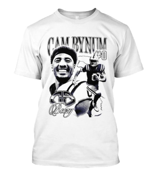 Cam Bynum No 0 CB Beezy Minnesota Vikings Player T-Shirt