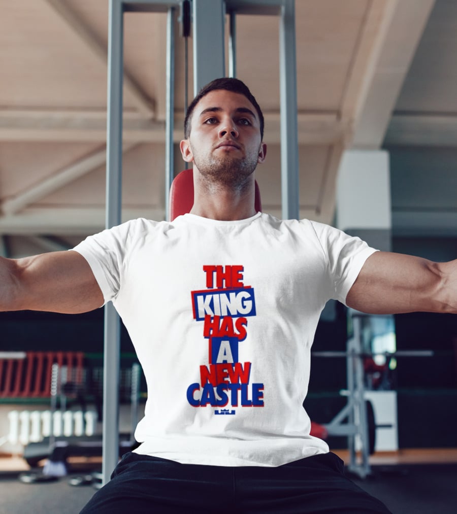 The King Has A New Castle LeBron James Philadelphia 76ers T-Shirt