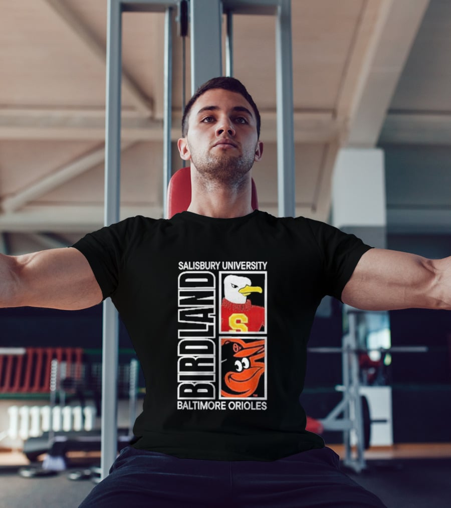 Salisbury University Birdland Night Baltimore Orioles 2026 T-Shirt