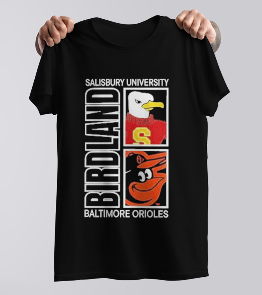 Salisbury University Birdland Night Baltimore Orioles 2026 T-Shirt
