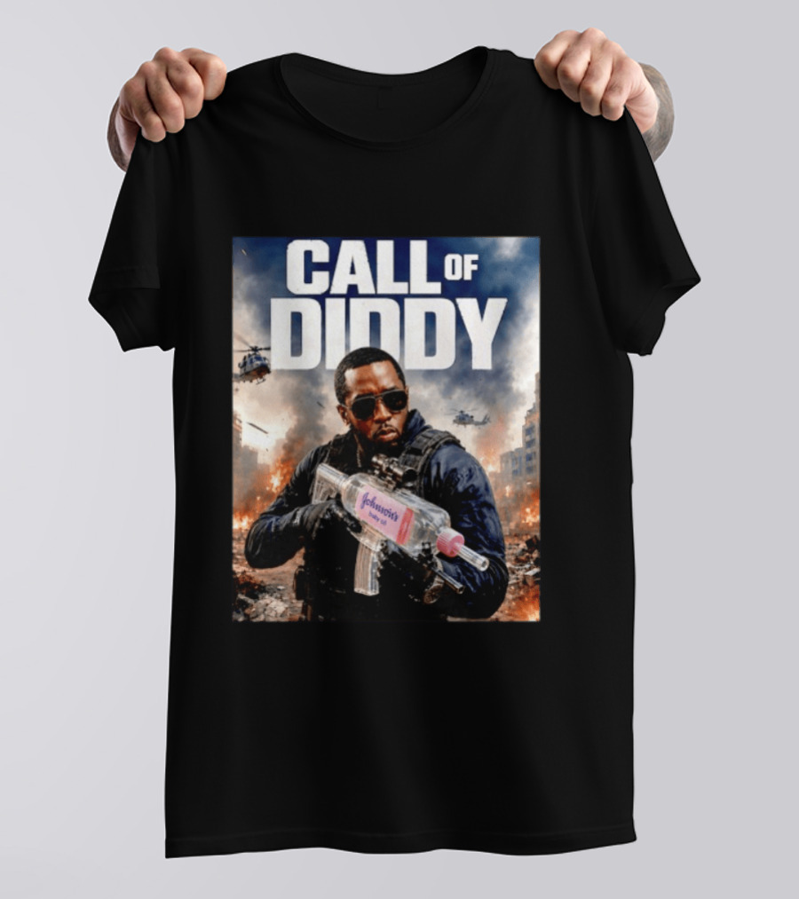 Call Of Diddy Sean Combs Johnson's Baby Oil T-Shirt