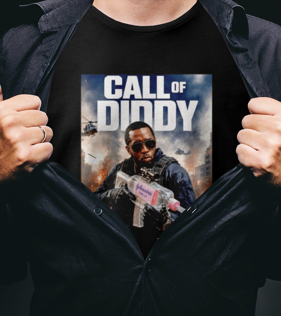 Call Of Diddy Sean Combs Johnson's Baby Oil T-Shirt