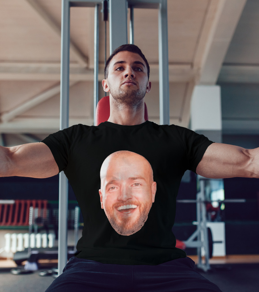 Clinton Gutherson Face Rugby Fan Merchandise T-Shirt