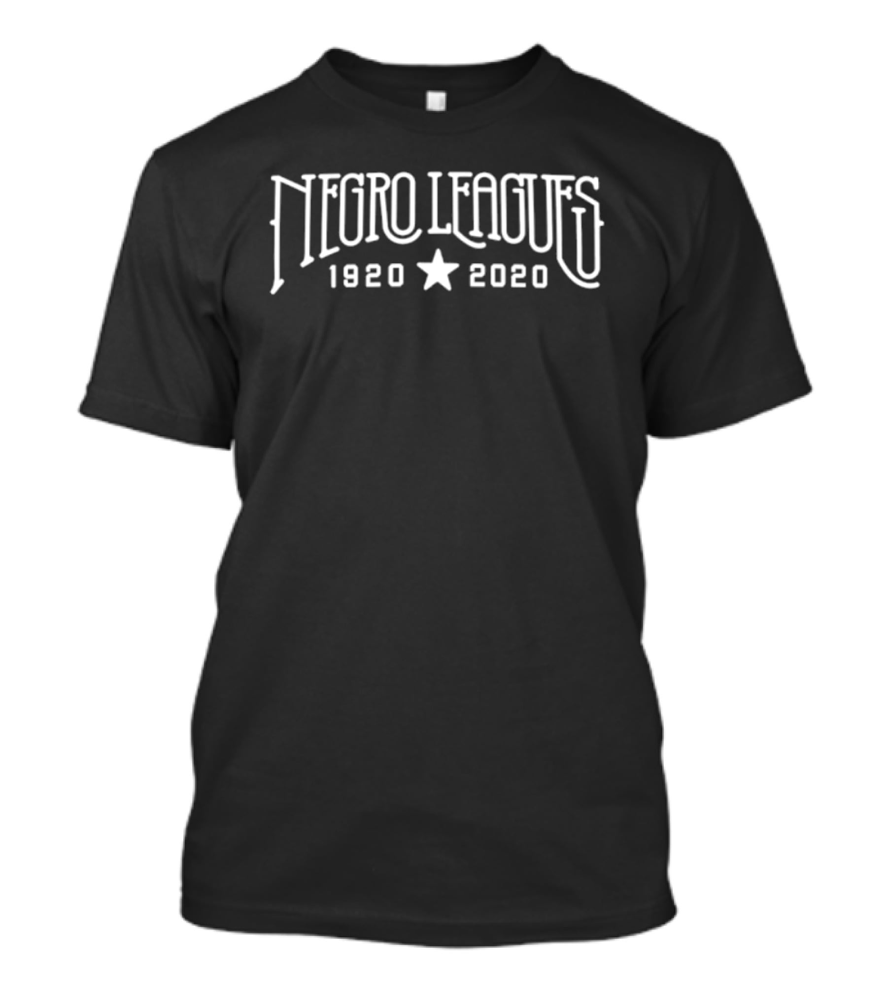 Negro Leagues 1920 2020 Baseball Centennial History T-Shirt